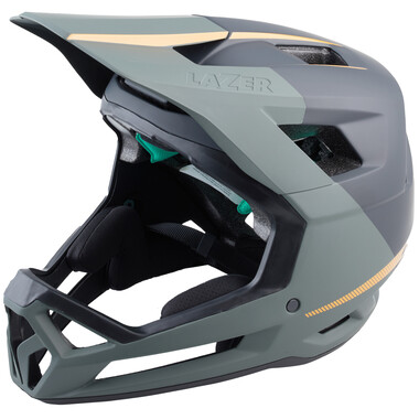 LAZER CAGE KINETICORE MTB Helmet Green 2023 0